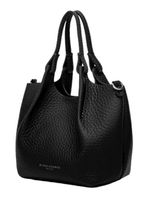 women's bag dua small in black leather Gianni Chiarini | BS9718RNGDBL12565